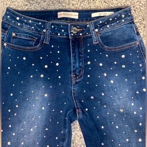 Guess bejeweled jeans